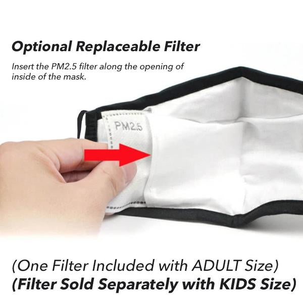 Thin Blue Line Premium Face Mask w/Filter