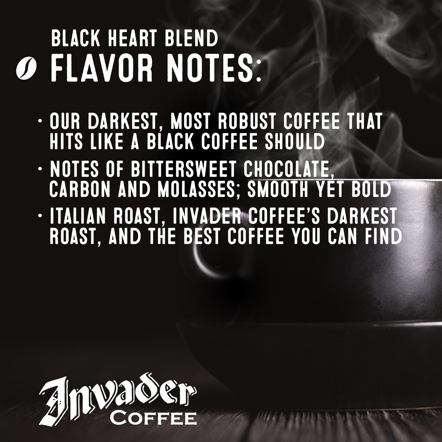 Invader Coffee- Black Heart Blend