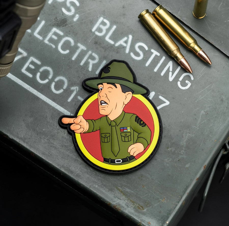 Gunnery Sergeant Hartman PVC Patch