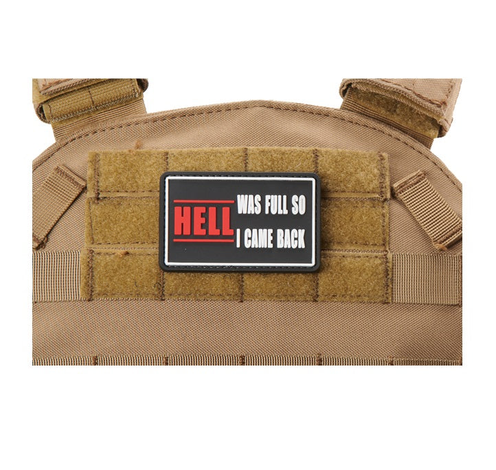"Hell Was Full" PVC Patch