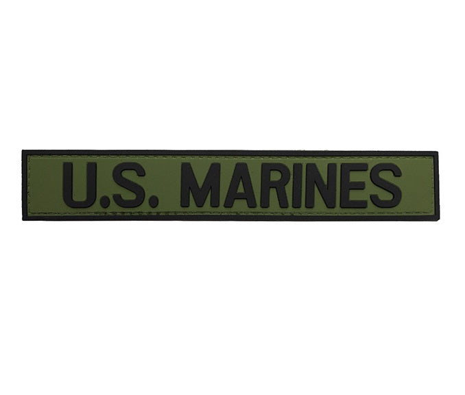 US Marines PVC Name Tape Patch