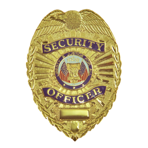 LW Security Officer Shield Badge