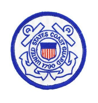 Coast Guard Logo Round Patch