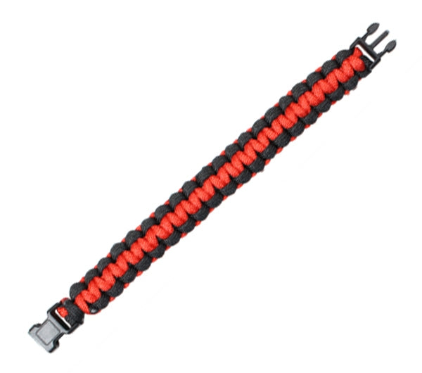 Thin Red Line Paracord Bracelet