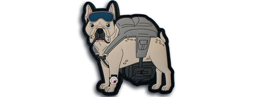 "Frenchie" The Paratrooper PVC Patch
