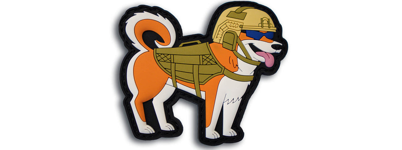 "Inu" The Tactical Shiba PVC Patch