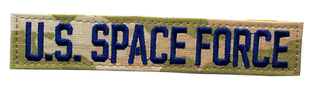 US Space Force Name Tape - Sew On