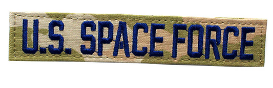 US Space Force Name Tape w Velcro