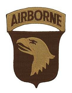 101st Airborne Patch w Tab