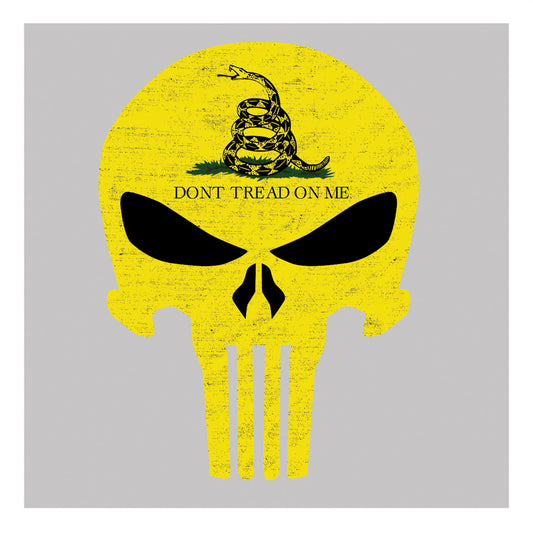 Don't Tread On Me Skull Decal