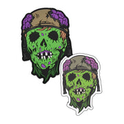 Zombie Head Sticker