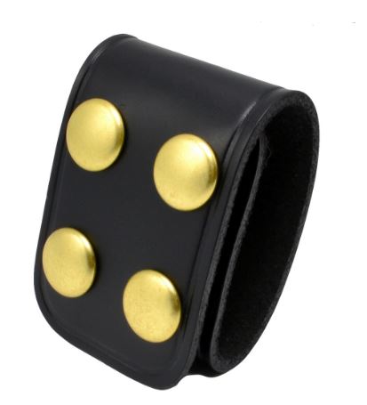 Extra Wide Leather Belt Keepers