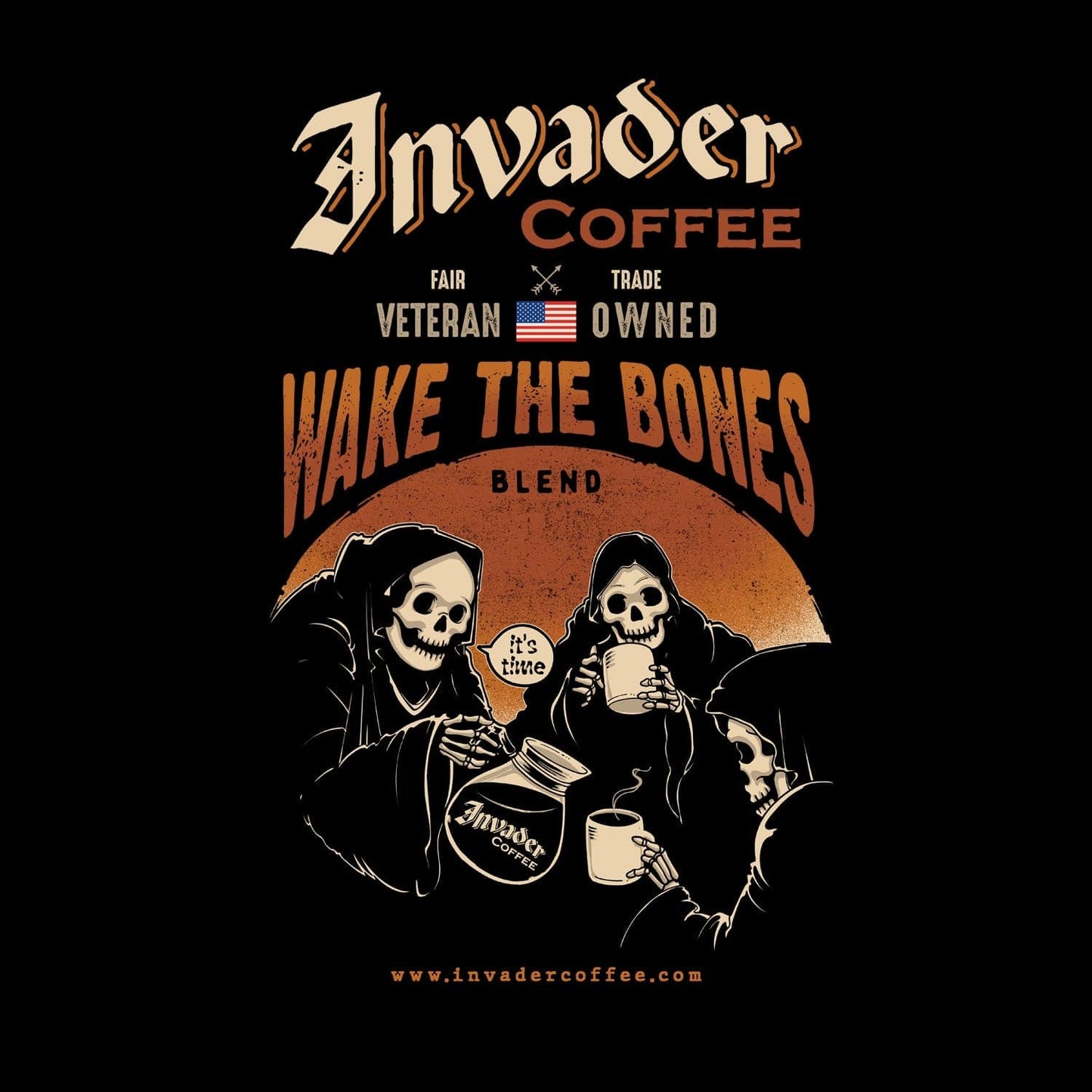 Invader Coffee - Wake The Bones
