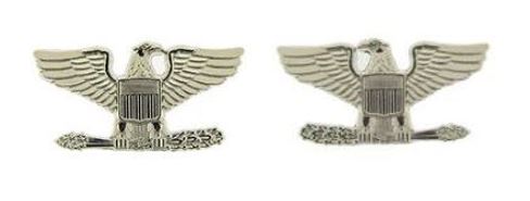 Army Officer Rank Pin - PAIR