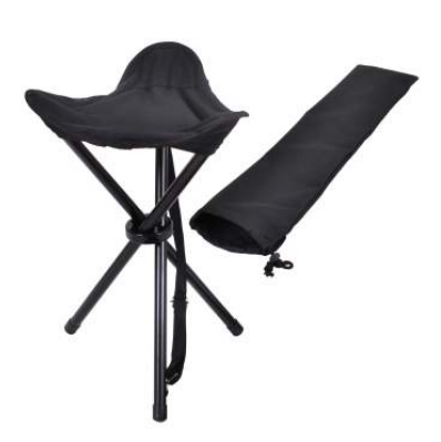 Collapsible Stool With Carry Strap