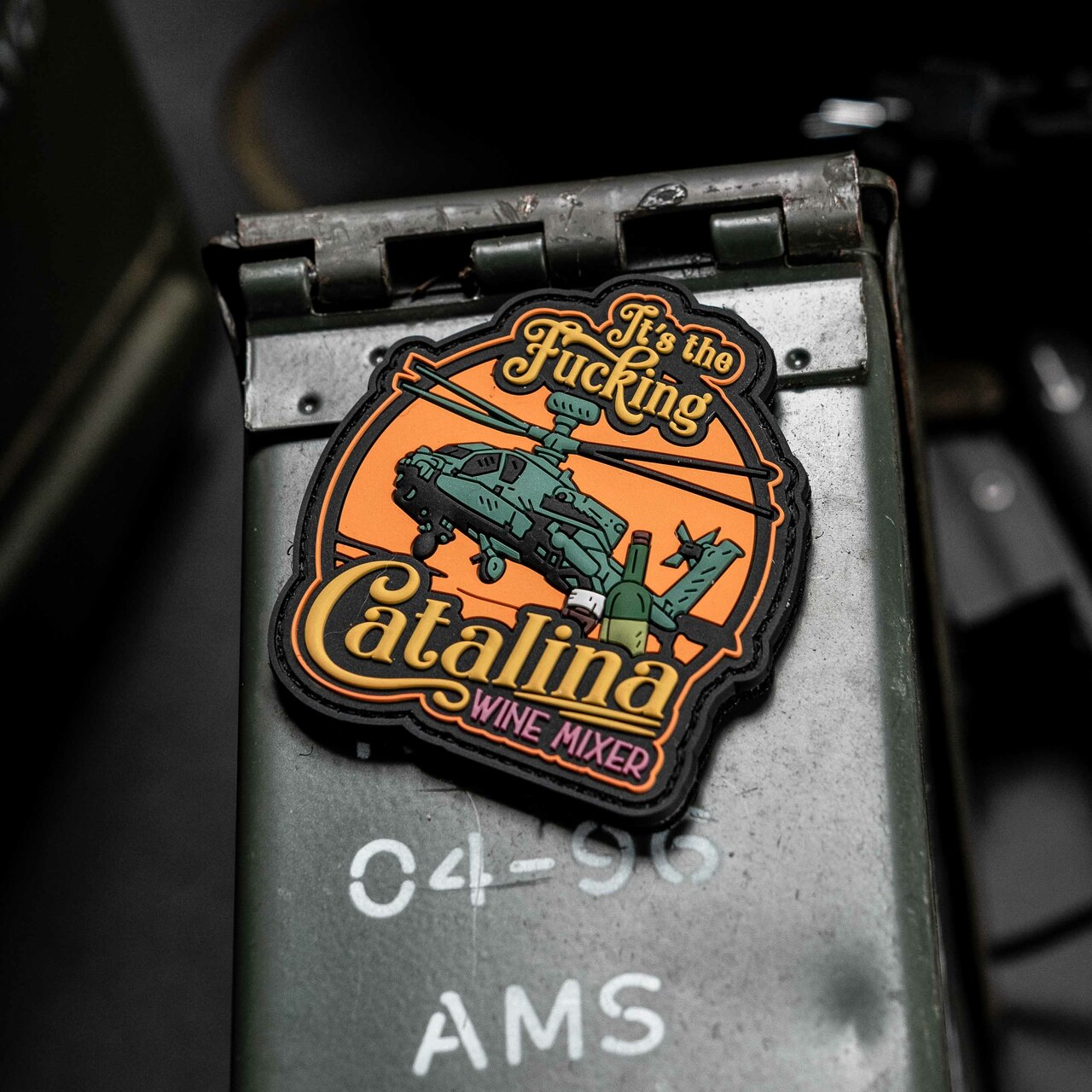 "It's The F*cking Catalina Wine Mixer" PVC Patch