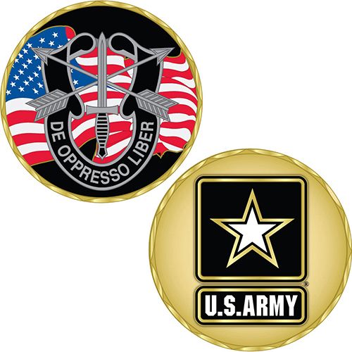 US Army Special Forces Challenge Coin