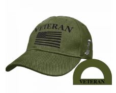 US Flag Veteran OD Cap