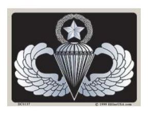 Master Parachute Sticker