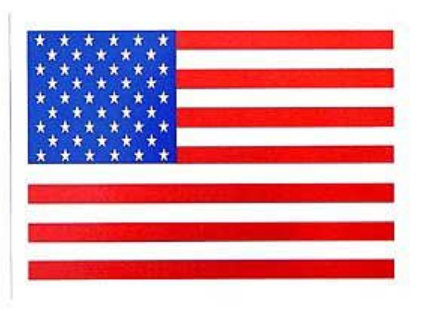 USA Flag Sticker