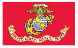 USMC Flag - Made In USA