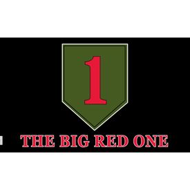 1st Infantry The Big Red One Flag 3x5