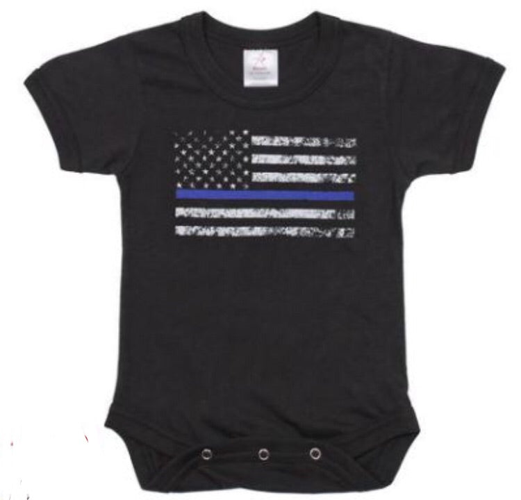 Infant Blue Line Onesie