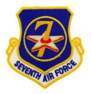 7th Air Force Patch