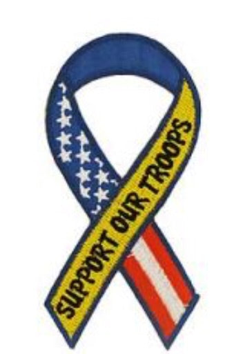 Support our Troops Ribbon Patch