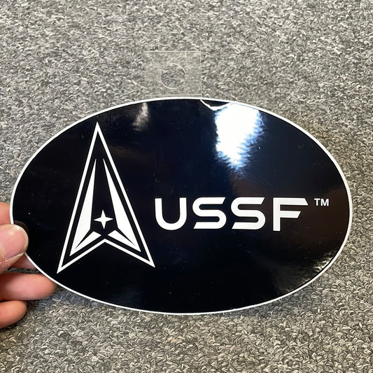 Space Force Oval Sticker