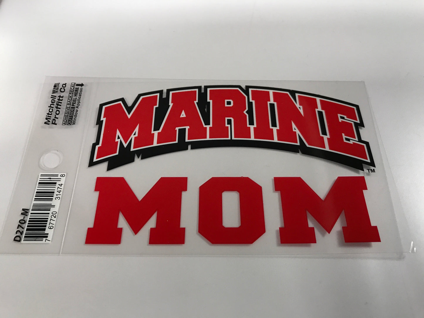 Marine Mom Decal