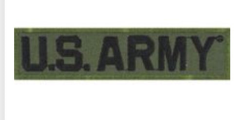 OD US Army Tab Patch