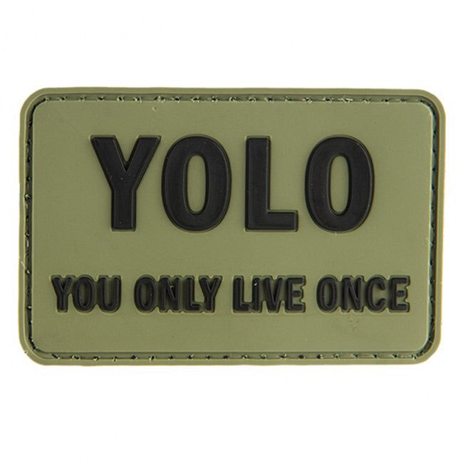 YOLO Velcro Patch
