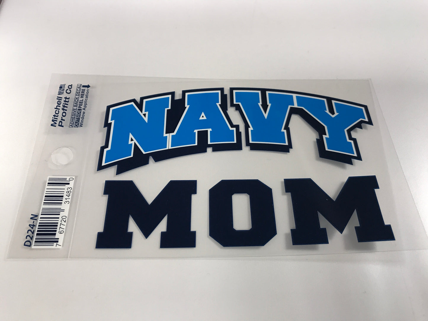 Navy Mom Decal