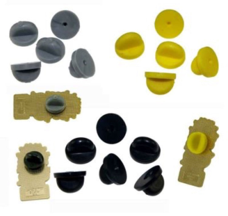 Rubber Pin Backing
