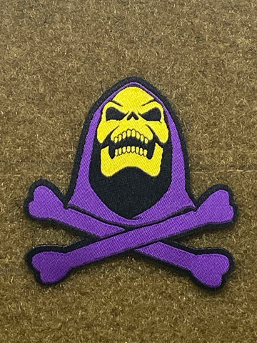 Skeletor Crossbones Morale Patch