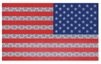 Infrared American Flag Patch