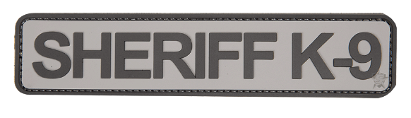 Sheriff K9 Velcro Patch