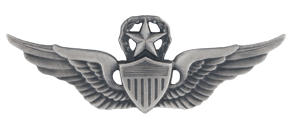 Master Aviator Badge Pin