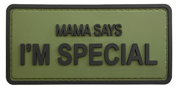 "Mama Says" PVC Patch