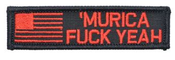 'Murica F*ck Yeah Flag Patch