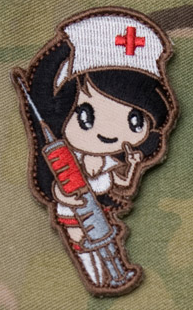 Nurse Girl Velcro Patch