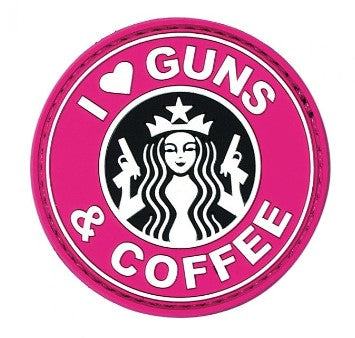 Guns & Coffee Velcro Patch