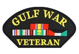 Gulf War Veteran Hat Patch