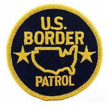 US Border Patrol Round Patch