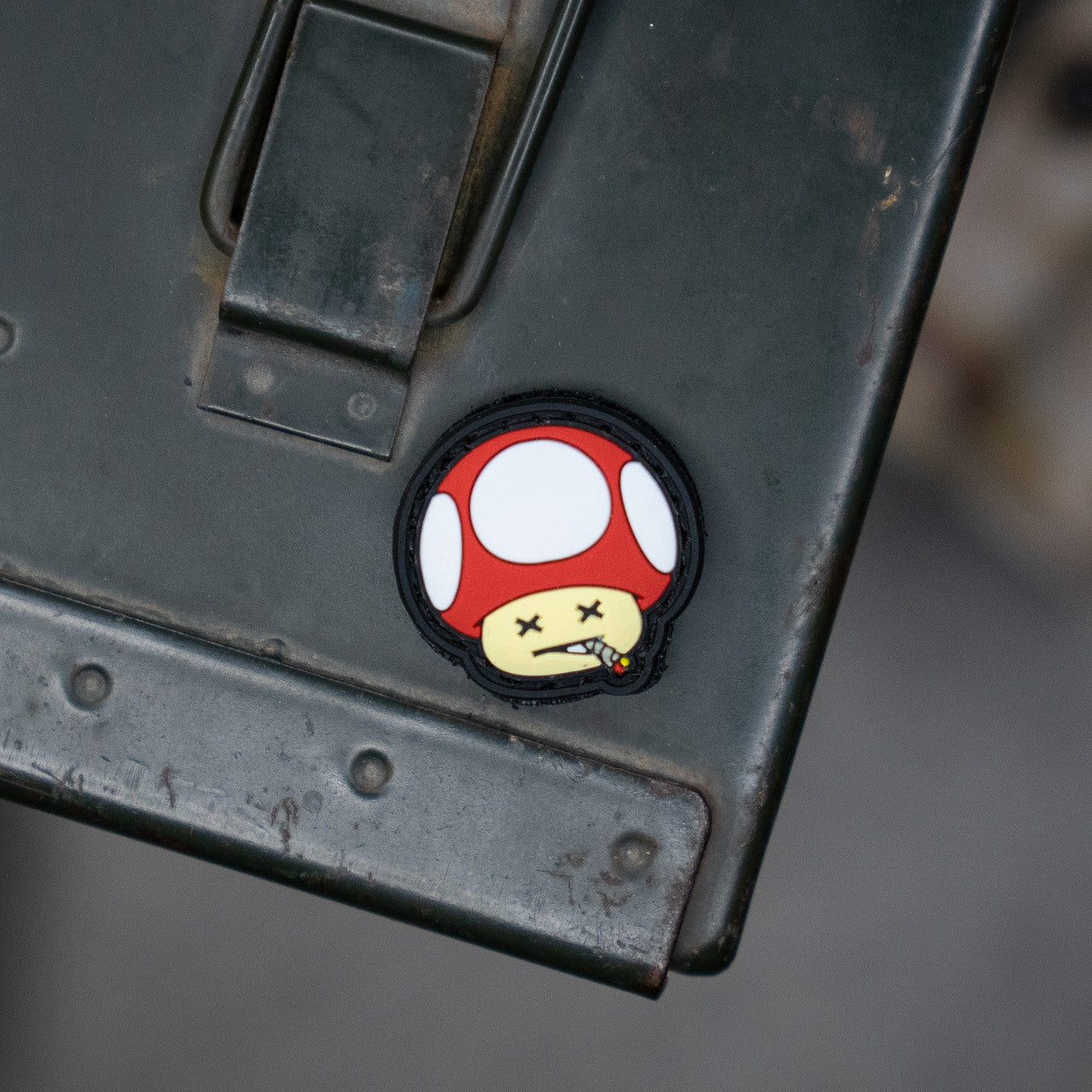 x_x Shroom Ranger Eye PVC Patch