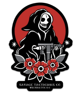 Savage Tacticians Co. Sticker