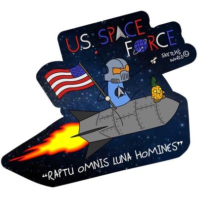 Sketch's World © Space Force - Sticker