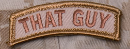 "That Guy" Velcro Tab Patch