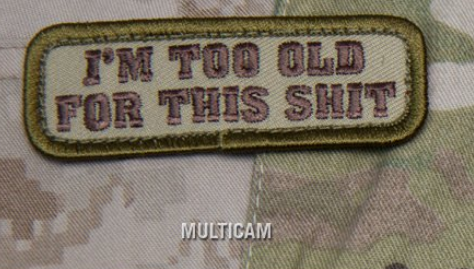 "Too Old" Morale Patch